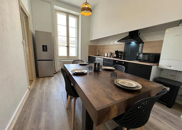 アパート L'excellence, Joli T3 Bourgeois カルカソンヌ